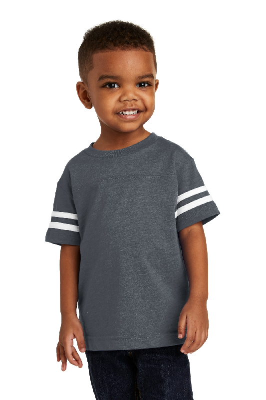 Rabbit Skins Toddler Football Fine Jersey Tee. RS3037-3
