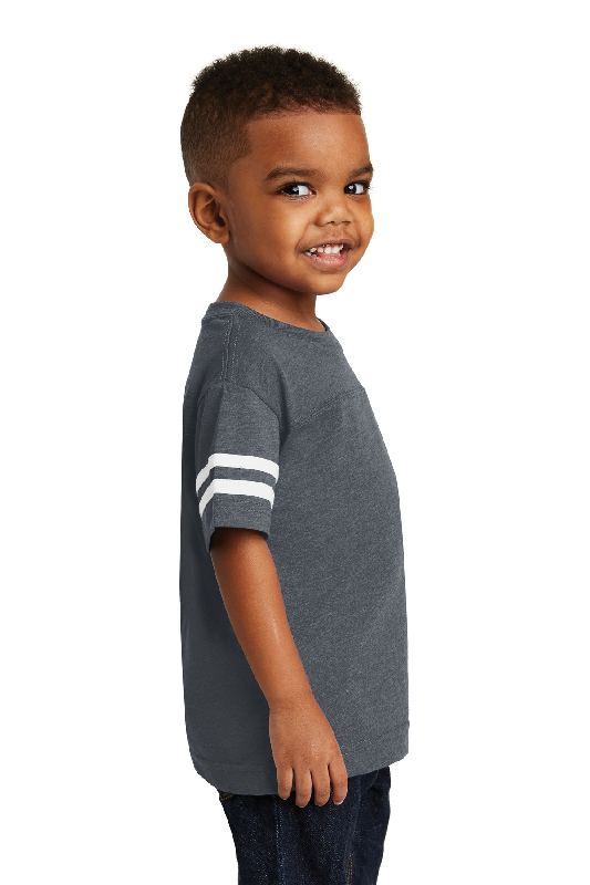 Rabbit Skins Toddler Football Fine Jersey Tee. RS3037-4
