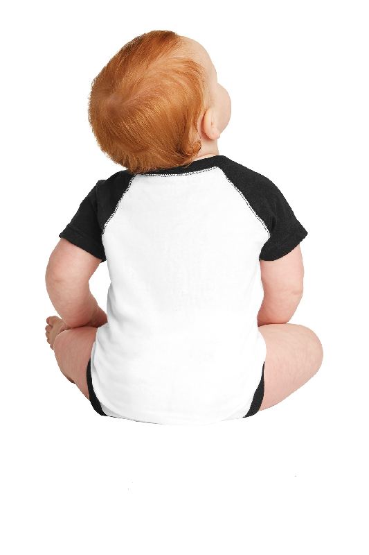 Rabbit Skins Infant Baseball Fine Jersey Bodysuit. RS4430-2