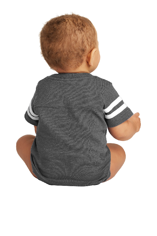 Rabbit Skins Infant Football Fine Jersey Bodysuit. RS4437-2