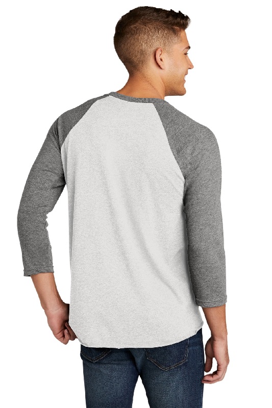 Next Level Unisex Tri-Blend 3/4-Sleeve Raglan Tee. NL6051-3