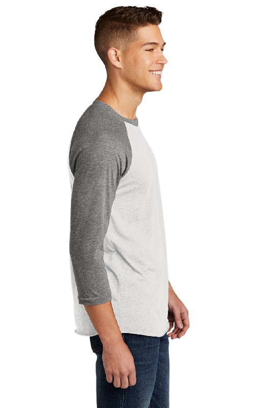 Next Level Unisex Tri-Blend 3/4-Sleeve Raglan Tee. NL6051-5