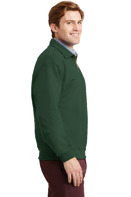 JERZEES SUPER SWEATS NuBlend - 1/4-Zip Sweatshirt with Cadet Collar. 4528M-5