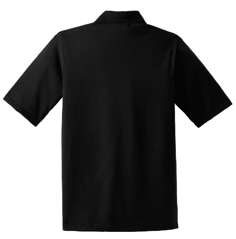 JERZEES -SpotShield 5.6-Ounce Jersey Knit Sport Shirt with Pocket     436MP-0
