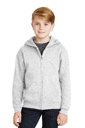 JERZEES - Youth NuBlend Full-Zip Hooded Sweatshirt. 993B