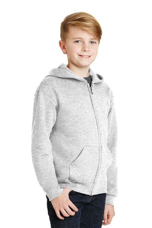 JERZEES - Youth NuBlend Full-Zip Hooded Sweatshirt. 993B-2