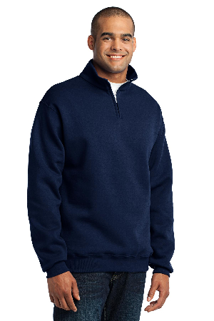 JERZEES - NuBlend 1/4-Zip Cadet Collar Sweatshirt. 995M-1