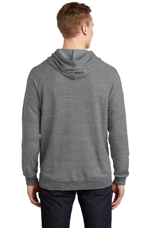 JERZEES Snow Heather French Terry Raglan Hoodie 90M-3