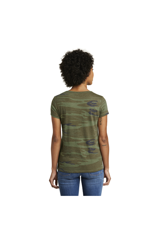 Alternative Women's Eco-Jersey Ideal Camo Tee AA1940-0