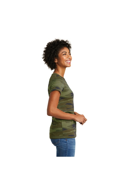 Alternative Women's Eco-Jersey Ideal Camo Tee AA1940-1