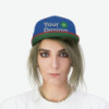 Custom Embroidered Unisex Flat Bill Hat